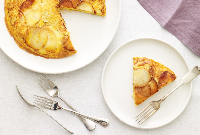 Potato Cheddar Frittata