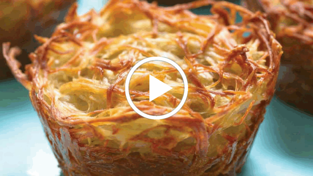 potato kugel cups video