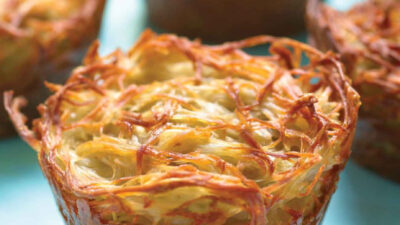 Potato Kugel Cups Long