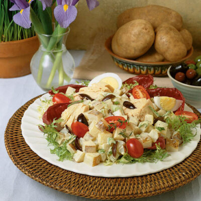 Idaho potato nicoise salad