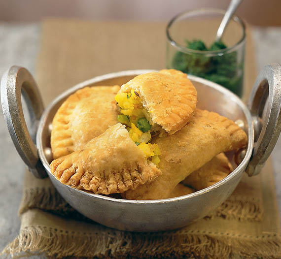 Idaho potato samosas