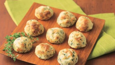 idaho potato spinach balls