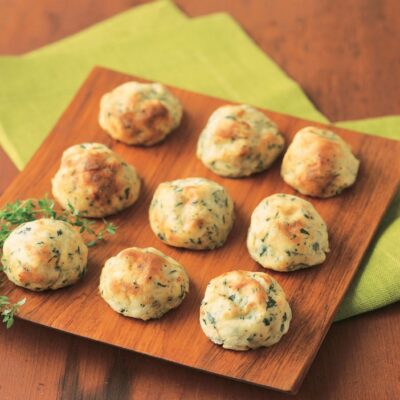idaho potato spinach balls