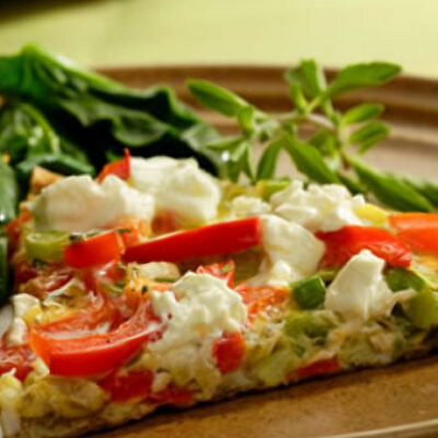 Potato, Tomato, Herb & Goat Cheese Frittata