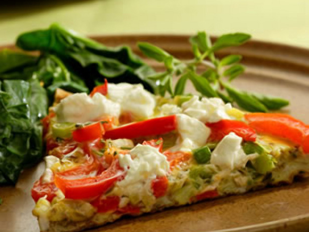 Potato, Tomato, Herb & Goat Cheese Frittata
