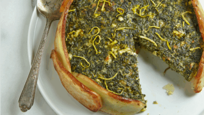 Spinach Potato Torta