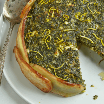 Spinach Potato Torta