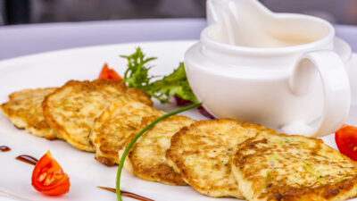 potato zucchini pancakes