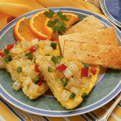 idaho potatoes with peppers and onions