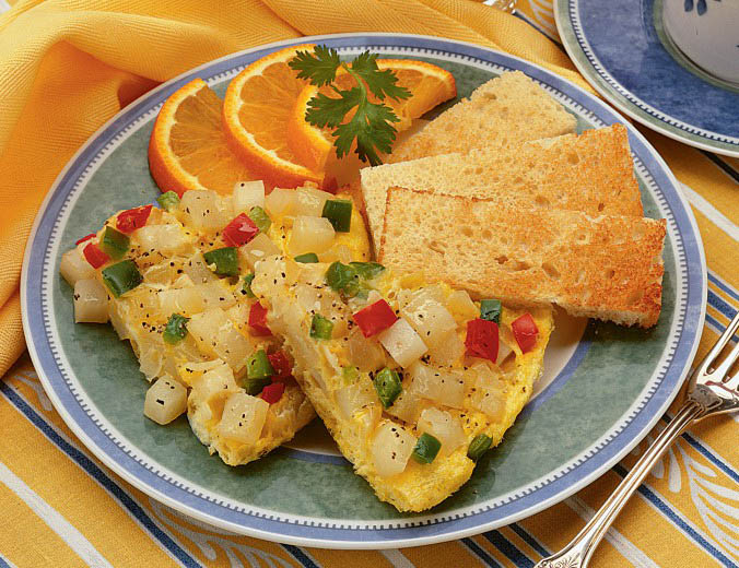 idaho potatoes with peppers and onions