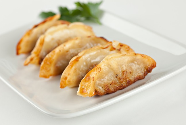 Mushroom Potstickers
