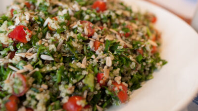 Protein Packed Salad - Quinoa Tabbouleh