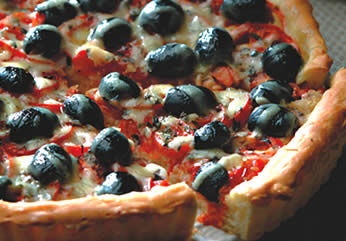 Provencal Olive and Tomato Tart