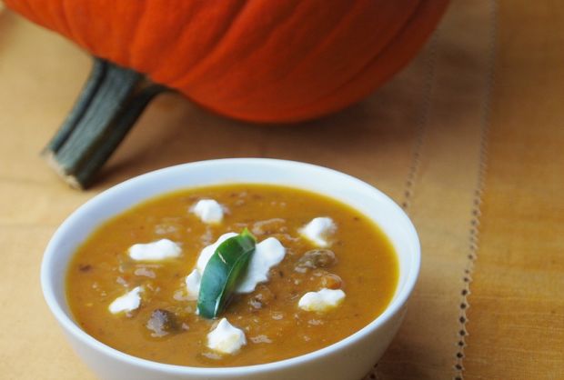 Pumpkin black Bean Soup