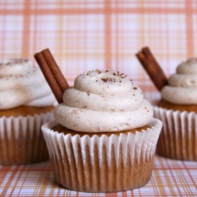 pumpkin chai cupcakes