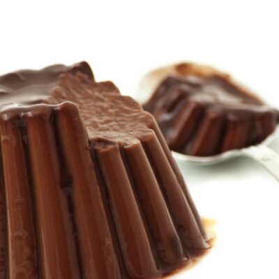 pumpkin chocolate panna cotta