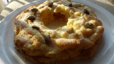 Pumpkin Cream Puff Cake