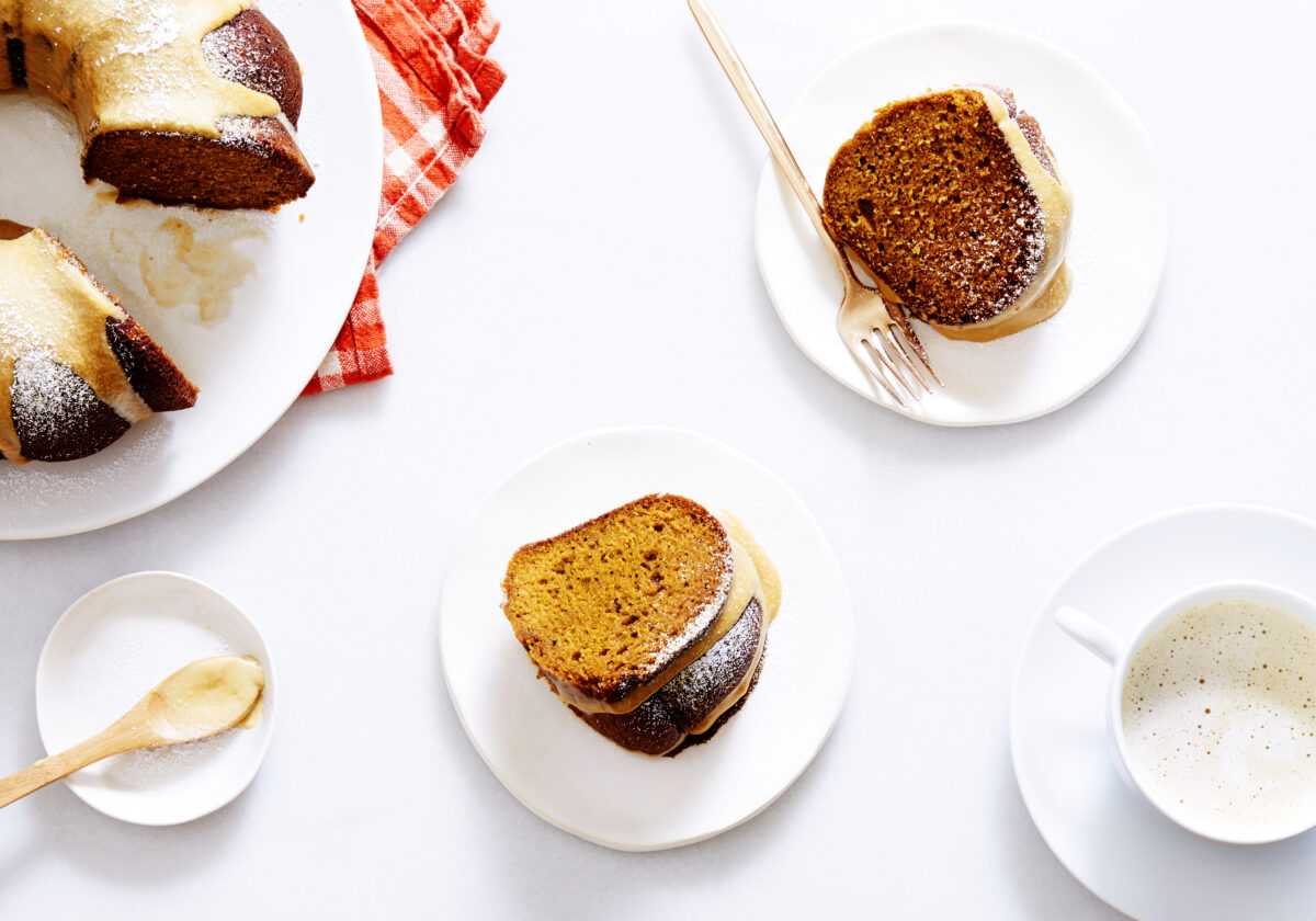 Pumpkin-Maple Bundt Cake