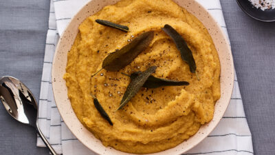Creamy Pumpkin Polenta