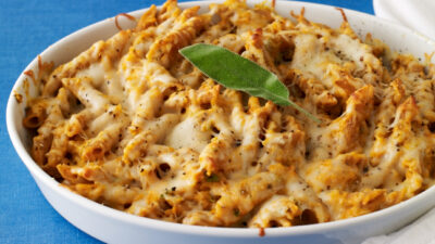 pumpkin sage baked penne