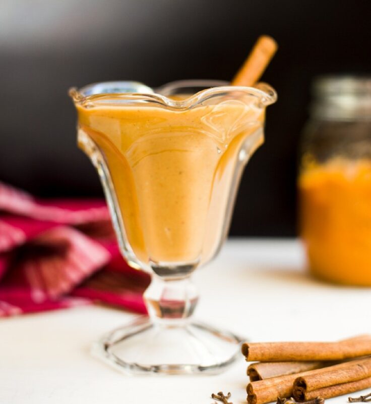 pumpkin spice smoothie