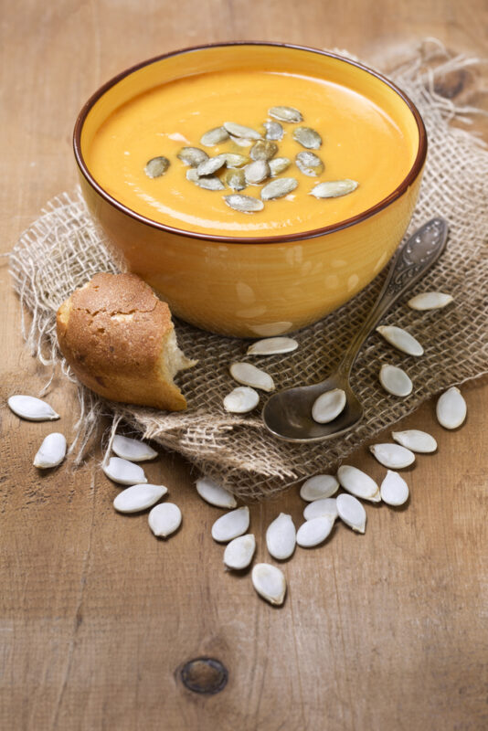 spiced pumpkin soup