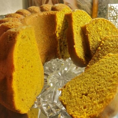 pumpkin pie spice cake