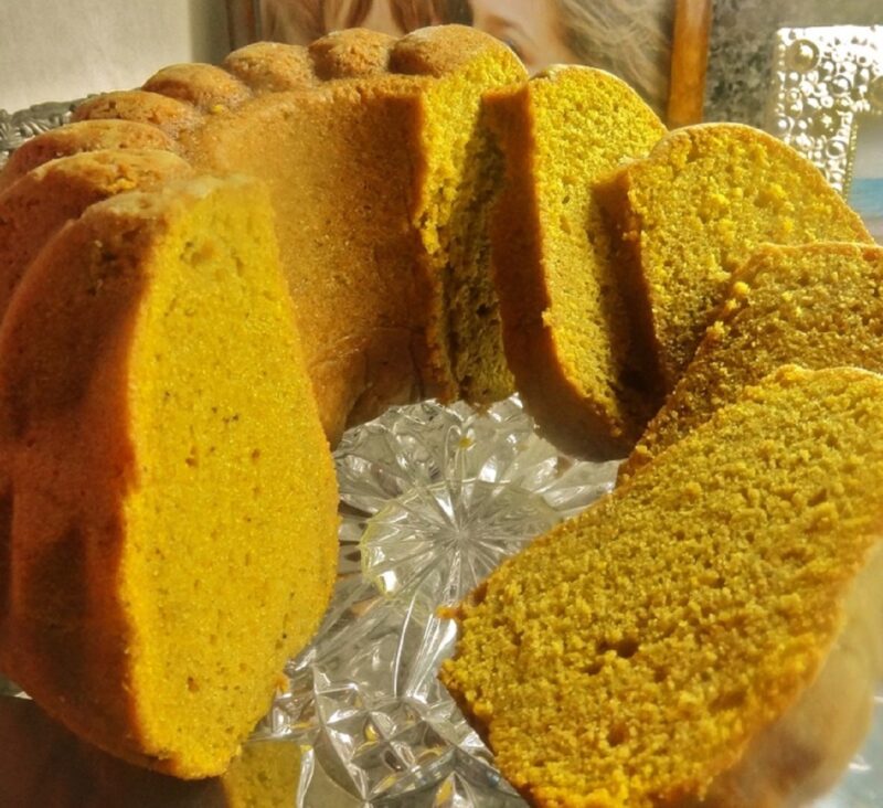 pumpkin pie spice cake