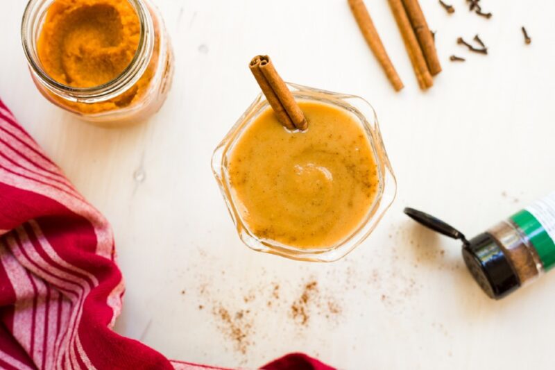 pumpkin spice smoothie