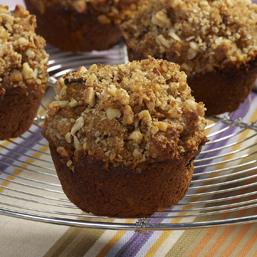 Pumpkin Walnut Bran Muffins