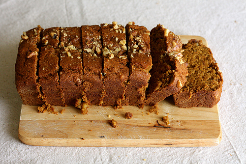 Pumpkin Walnut Bread