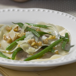 Pumpkin Walnut Ravioli