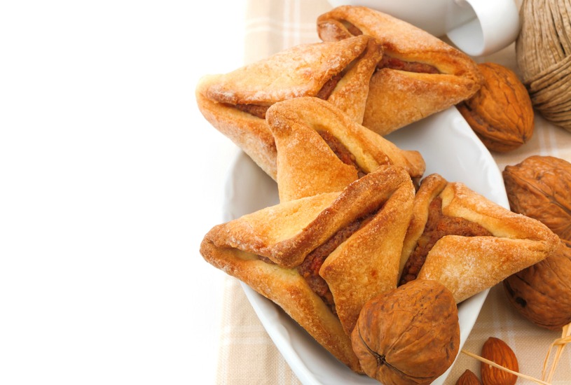 pumpkin whole wheat hamantash