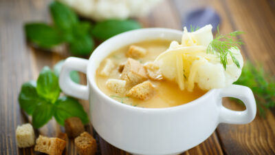 puree of bean and vegetable soup