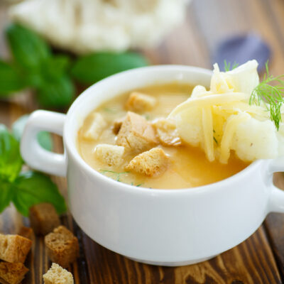 puree of bean and vegetable soup