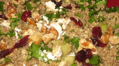 quinoa and cheese