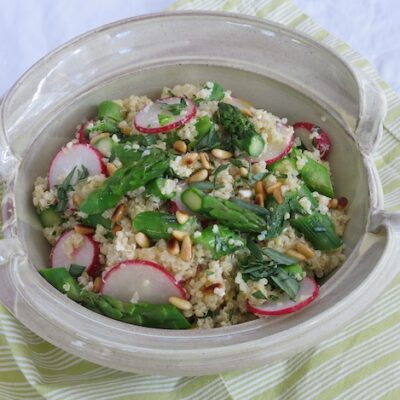 Quinoa Asparagus Salad