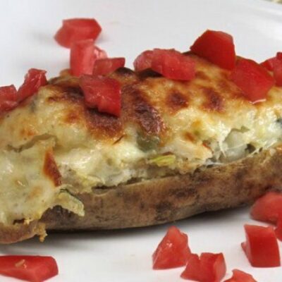Quinoa Stuffed Potatoes with Artichokes and Basil