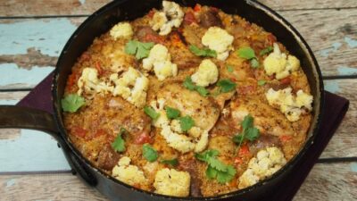 quinoa paella