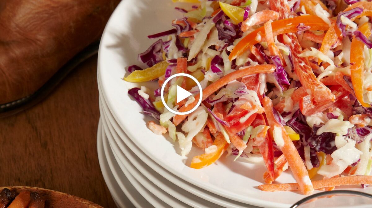 Creamy Colorful Slaw