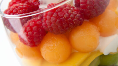 Rainbow Layered Fruit Salad