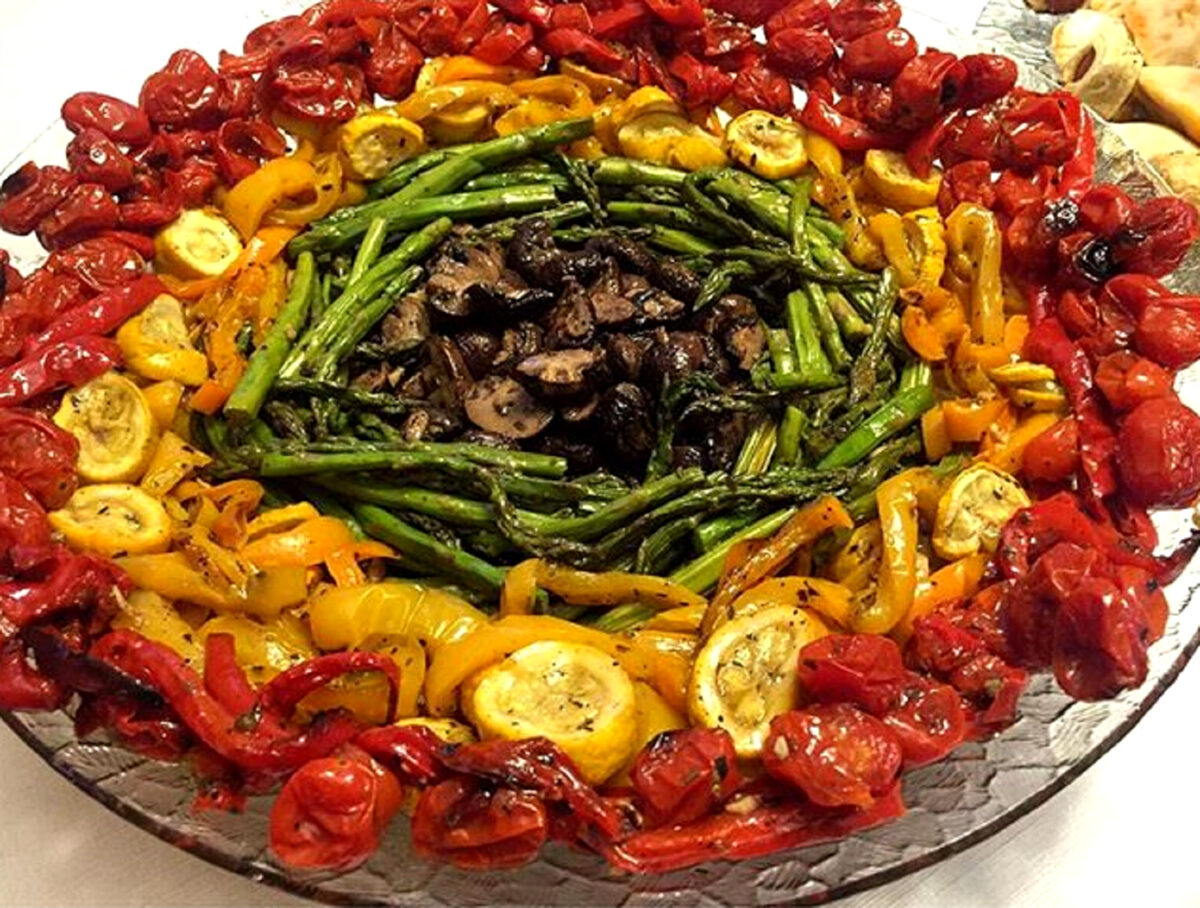 Rainbow Veggie Platter