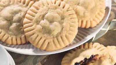 Raisin and Chocolate Filled Cookies