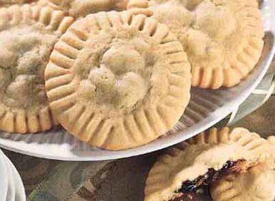 Raisin and Chocolate Filled Cookies