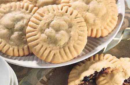 Raisin and Chocolate Filled Cookies