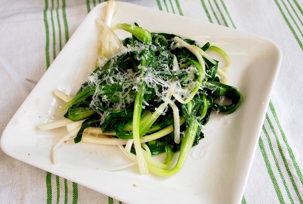ramps-with-garlic-and-pecorino