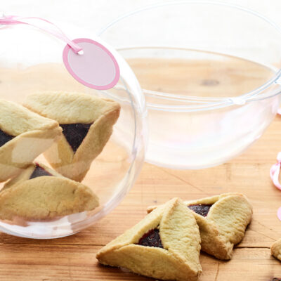 Sparkling Raspberry Hamantaschen
