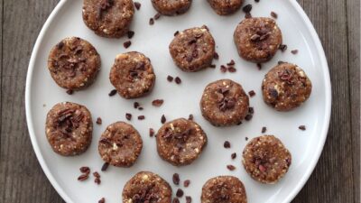 Raw Chocolate Chip Cookies