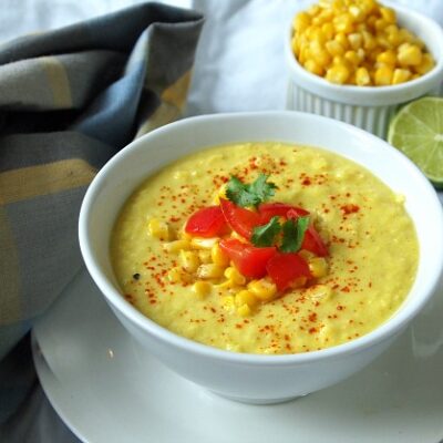 Raw Vegan Corn Chowder