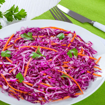 Red and Green Coleslaw